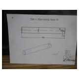 LandHonor Excavator Pins (6) 25mmX185mm Pins LandHonor Excavator Pins (6) 25mmX185mm Pins