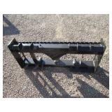 Wolverine Skid Steer Pallet Fork Bracket w/Bale Spear & Receiver Hitch Mounts Wolverine Skid Steer Pallet Fork Bracket w/Bale Spear & Receiver Hitch Mounts