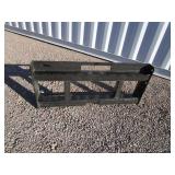 Wolverine Skid Steer Pallet Fork Bracket Wolverine Skid Steer Pallet Fork Bracket
