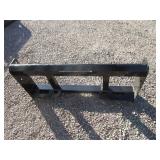 Wolverine Skid Steer Pallet Fork Bracket Wolverine Skid Steer Pallet Fork Bracket