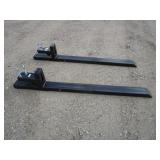 Wolverine 48" Clamp on Pallet Forks Wolverine 48" Clamp on Pallet Forks