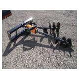 Wolverine Skid Steer Auger w/12" & 18" Augers Wolverine Skid Steer Auger w/12" & 18" Augers