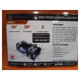 Wolverine 72" Skid Steer Grapple Bucket Wolverine 72" Skid Steer Grapple Bucket
