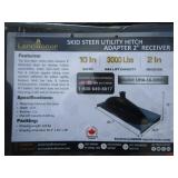 LandHonor Skid Steer Receiver Hitch Plate LandHonor Skid Steer Receiver Hitch Plate