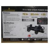 LandHonor 72" Skid Steer Harley Power Rake LandHonor 72" Skid Steer Harley Power Rake