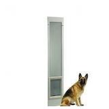 Ideal FastFit Aluminum Pet Patio Door15in, x 20 in. Adjustable Height 77 5/8 in. to 80 3/8 in.   Customer Returns See Pictures
