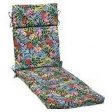 Lot of Hampton Bay 43 in. W x 21.5 in. D Outdoor Universal Chaise Lounge Cushion in Siesta Leaf   Customer Returns See Pictures