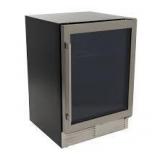 Avanti DESIGNER Series Beverage Center, 126 Can Capacity, in Stainless Steel   Customer Returns See Pictures