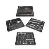 Husky Mechanics Tool Set in EVA Trays (320-Piece)   Customer Returns See Pictures