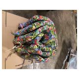 Lot of Hampton Bay 43 in. W x 21.5 in. D Outdoor Universal Chaise Lounge Cushion in Siesta Leaf   Customer Returns See Pictures