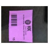 Swiss Madison Voltaire 36 in. L x 36 in. W Alcove Shower Pan Base with Center Drain in Grey Customer Returns See Pictures