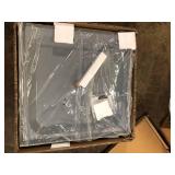 Swiss Madison Voltaire 36 in. L x 36 in. W Alcove Shower Pan Base with Center Drain in Grey Customer Returns See Pictures