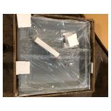 Swiss Madison Voltaire 36 in. L x 36 in. W Alcove Shower Pan Base with Center Drain in Grey Customer Returns See Pictures