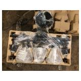 Hampton Bay Redfield 3-Light Directional Track Fixture Dark Bronze Finish    Customer Returns See Pictures