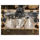 Hampton Bay Redfield 3-Light Directional Track Fixture Dark Bronze Finish    Customer Returns See Pictures