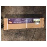 Castaway 15 ft. Metal Hammock Stand in Bronze  Customer Returns See Pictures