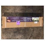 Castaway 15 ft. Metal Hammock Stand in Bronze  Customer Returns See Pictures