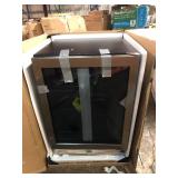 Avanti DESIGNER Series Beverage Center, 126 Can Capacity, in Stainless Steel   Customer Returns See Pictures