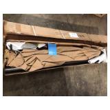 Pellebant 11.5 ft. x 9 ft. Aluminum Cantilever Offset 360° Swivel Tilt Patio Umbrella in Tan with 260 lbs. Umbrella Stand  Customer Returns See Pictures