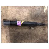 FIRM GRIP 5 ft. Golf Umbrella in All Black Customer Returns See Pictures
