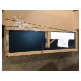 Signature DESIGN BY ASHLEY Simmenfort Blue 6 Drawers 60.75 in. Dresser   Customer Returns See Pictures