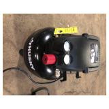 Husky 3 Gal. 120 PSI Portable Electric Oil-Free Light Duty Pancake Air Compressor with Fold Down Handle and 1-Quick Coupler  Customer Returns See Pictures