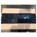 GAF Cobra Rigid Vent 3 - Plastic Roof Ridge Vent in Black, Plastic, 11.5 in. x 48 in., Easy Tear Sizing, Case (10-pcs)   Customer Returns See Pictures