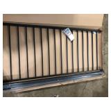 Aria Railing 36 in. x 69.43 in. Black Powder Coated Aluminum Preassembled Deck Railing   Customer Returns See Pictures