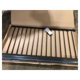 Aria Railing 36 in. x 69.43 in. Black Powder Coated Aluminum Preassembled Deck Railing   Customer Returns See Pictures