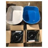 Lot of Assorted Wheel Barrows Missing Parts Various Models and Conditions  Customer Returns See Pictures