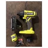 RYOBI ONE+ 18V Cordless 3/8 in. Drill/Driver Kit with 1.5 Ah Battery and Charger   Customer Returns See Pictures