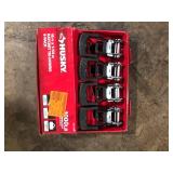 Husky 16 ft. 1.25 in. Ratchet Tie-Down Straps with S-Hook (4-Pack)  Customer Returns See Pictures