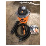 RIDGID 12 Gal. 5.0 Peak HP NXT Shop Vacuum Wet Dry Vac with General Debris Filter, Locking Hose and Attachments HD1200  Customer Returns See Pictures