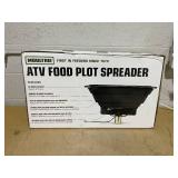 Moultrie ATV Food Plot 50 lbs. Capacity Spreader with Hopper Cover to Protect Seed/Fertilizer Moultrie ATV Food Plot 50 lbs. Capacity Spreader with Hopper Cover to Protect Seed/Fertilizer
