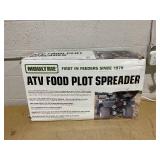 Moultrie ATV Food Plot 50 lbs. Capacity Spreader with Hopper Cover to Protect Seed/Fertilizer Moultrie ATV Food Plot 50 lbs. Capacity Spreader with Hopper Cover to Protect Seed/Fertilizer