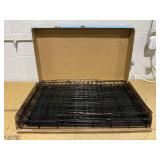 Vibrant Life Wire Dog Crate, Single-Door, Divider and Leak-Proof Tray Vibrant Life Wire Dog Crate, Single-Door, Divider and Leak-Proof Tray