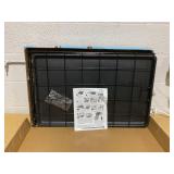Vibrant Life Wire Dog Crate, Single-Door, Divider and Leak-Proof Tray Vibrant Life Wire Dog Crate, Single-Door, Divider and Leak-Proof Tray