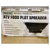 Moultrie ATV Food Plot 50 lbs. Capacity Spreader with Hopper Cover to Protect Seed/Fertilizer Moultrie ATV Food Plot 50 lbs. Capacity Spreader with Hopper Cover to Protect Seed/Fertilizer