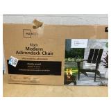 Mainstays Wood Modern Adirondack Chair Mainstays Wood Modern Adirondack Chair