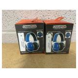 LOT OF 2 Champion Small Frame Ear Muffs for Shooting 21 NRR LOT OF 2 Champion Small Frame Ear Muffs for Shooting 21 NRR