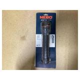 NEBO Newton 2500 Lumen LED Gray Handheld Flashlight NEBO Newton 2500 Lumen LED Gray Handheld Flashlight