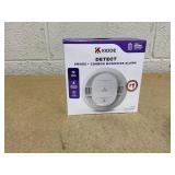 Kidde Battery-Operated Combination Smoke & Carbon Monoxide Detector, Voice Alerts Kidde Battery-Operated Combination Smoke & Carbon Monoxide Detector, Voice Alerts