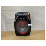 Technical Pro RAINB15 3000w 15" Bluetooth Battery LED DJ Party Speaker+Remote Technical Pro RAINB15 3000w 15" Bluetooth Battery LED DJ Party Speaker+Remote