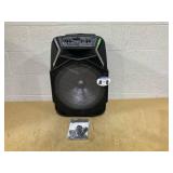 Technical Pro RAINB15 3000w 15" Bluetooth Battery LED DJ Party Speaker+Remote Technical Pro RAINB15 3000w 15" Bluetooth Battery LED DJ Party Speaker+Remote