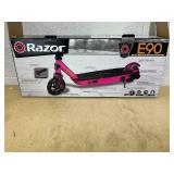 Razor Black Label E90 Electric Scooter - Pink, for Child Ages 8+ and up to 120 lbs, up to 10 mph Razor Black Label E90 Electric Scooter - Pink, for Child Ages 8+ and up to 120 lbs, up to 10 mph