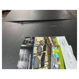 Mainstays 6 ft Fold-in-Half Tables, Black Mainstays 6 ft Fold-in-Half Tables, Black