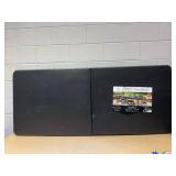 Mainstays 6 ft Fold-in-Half Tables, Black Mainstays 6 ft Fold-in-Half Tables, Black