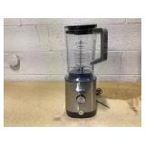 GE 64-oz. 5-Speed Stainless Steel Blender with Personal Blender GE 64-oz. 5-Speed Stainless Steel Blender with Personal Blender