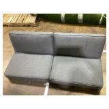 Mainstays 66" Studio Futon, Gray Linen Upholstery Mainstays 66" Studio Futon, Gray Linen Upholstery