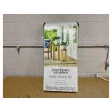 Better Homes & Gardens 2 Pack Gray Cement Wood Plant Stand Better Homes & Gardens 2 Pack Gray Cement Wood Plant Stand